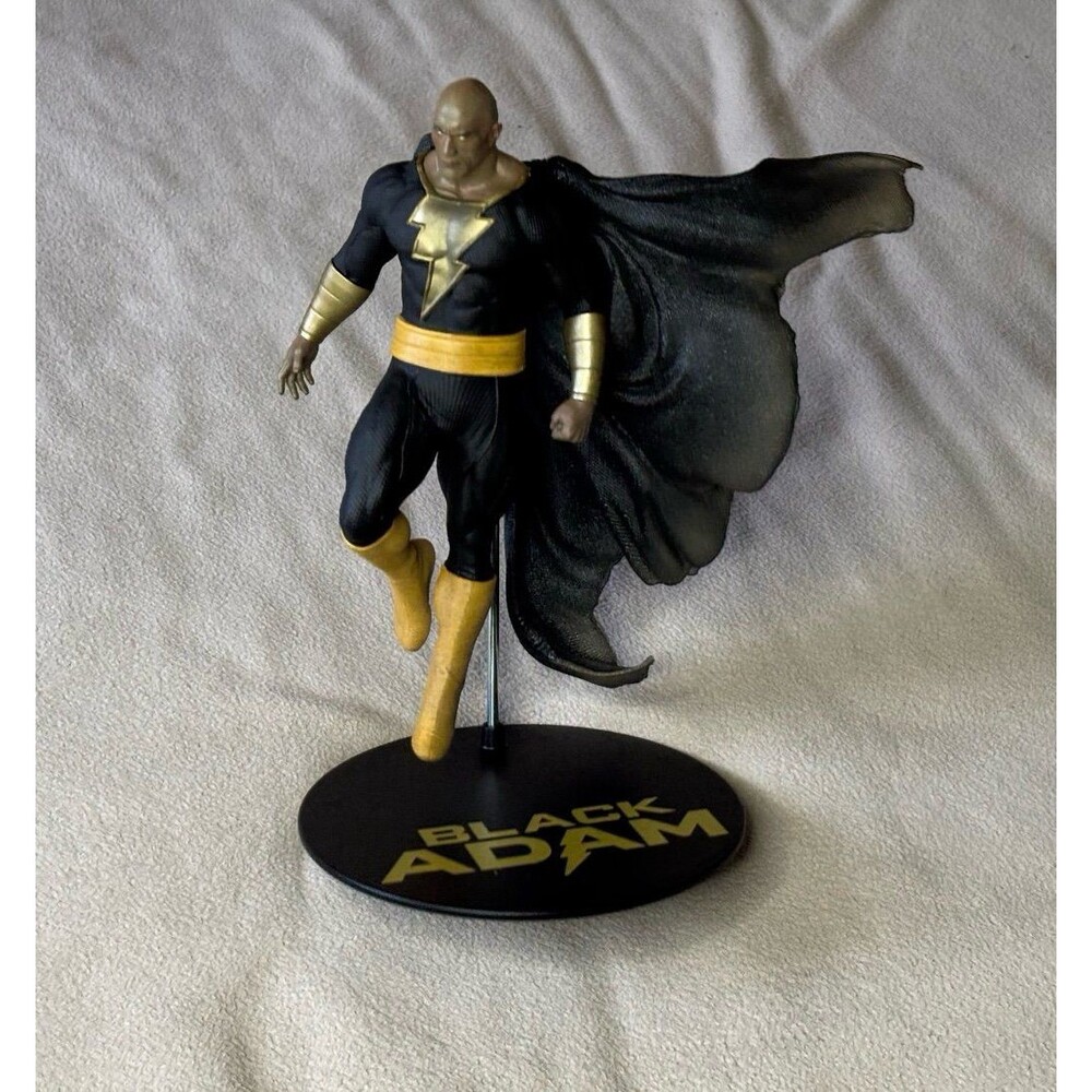 McFarlane Toys DC Direct Black Adam 12” PVC Statue Dwayne Johnson 2022